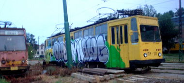 Graffiti Train - Photo by Afro (2012)
