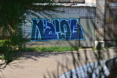 Graffiti Bombing - Photo by Afro - Nalog, Afro (2012)