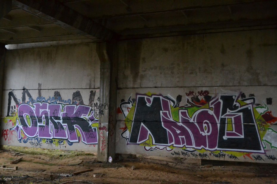 Graffiti Wall - Photo by Afro - Osck, Nalog, Afro (2012)