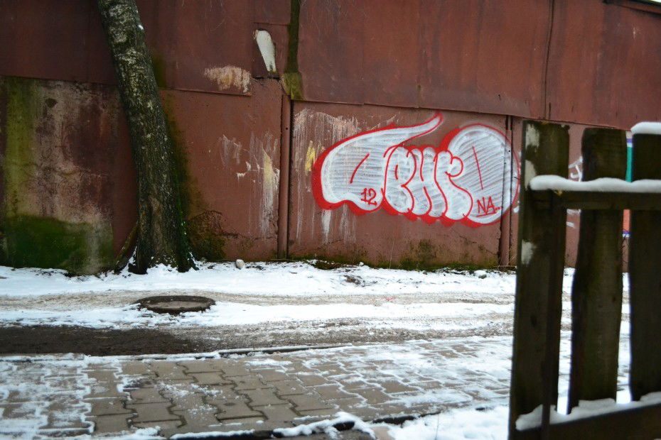 Graffiti Bombing - Photo by Afro - Afro, Nalog (2012)