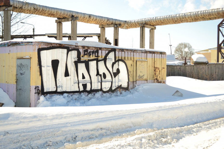 Graffiti Bombing - Photo by Afro - Nalog, Afro (2013)