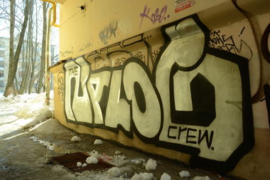Graffiti Bombing - Photo by Afro - Afro, Nalog (2013)