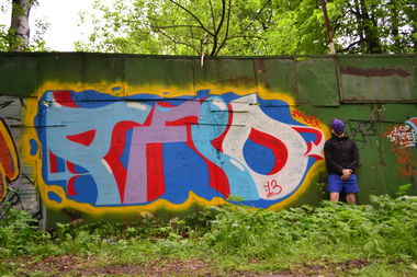 Graffiti Bombing - Photo by Afro - Afro, Nalog (2013)