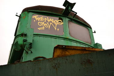 Graffiti Artwork - Photo by Afro - Afro, Nalog (2013)