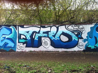 Graffiti Wall - Photo by Afro - Afro, Nalog (2013)