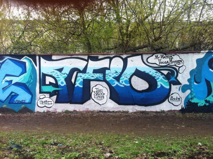 Graffiti Wall - Photo by Afro - Afro, Nalog (2013)