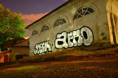 Graffiti Bombing - Photo by Afro - Joek, Afro, Absc (2013)