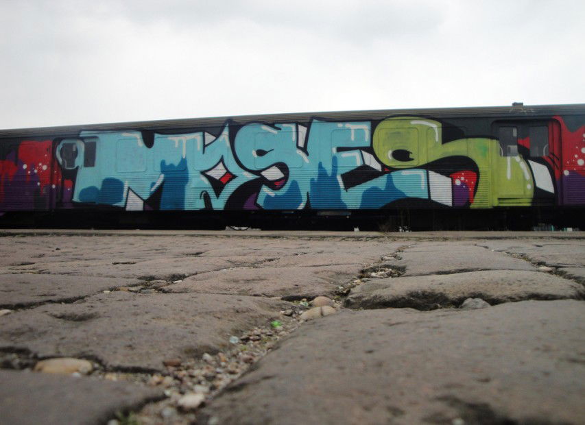 Graffiti Train - Photo by Age123