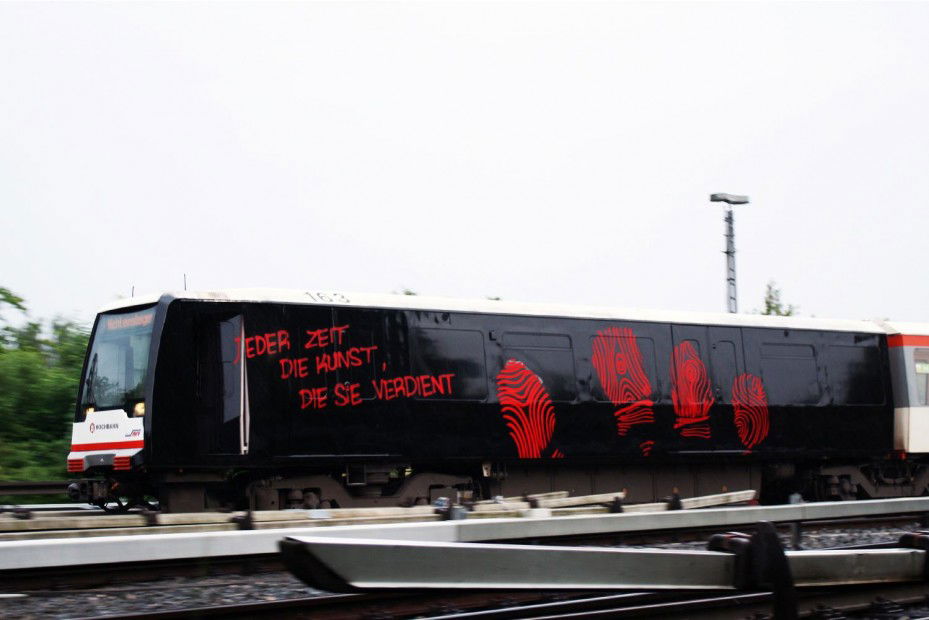 Graffiti Train - Photo by Age123 - jeder, zeit, die