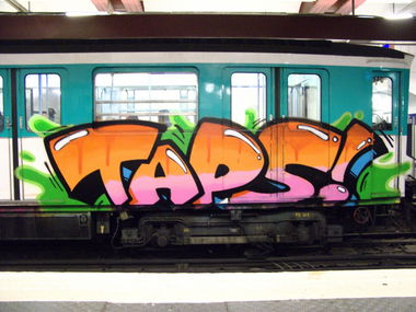 Graffiti Train - Photo by Age123