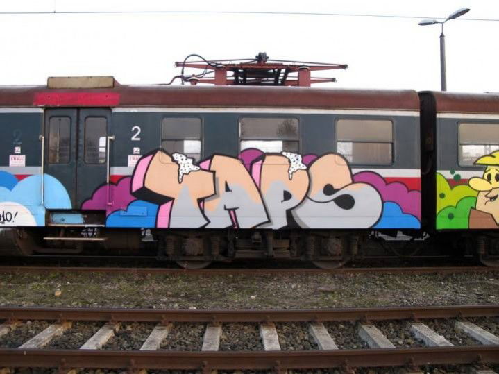 Graffiti Train - Photo by Age123