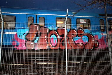 Graffiti Train - Photo by Age123