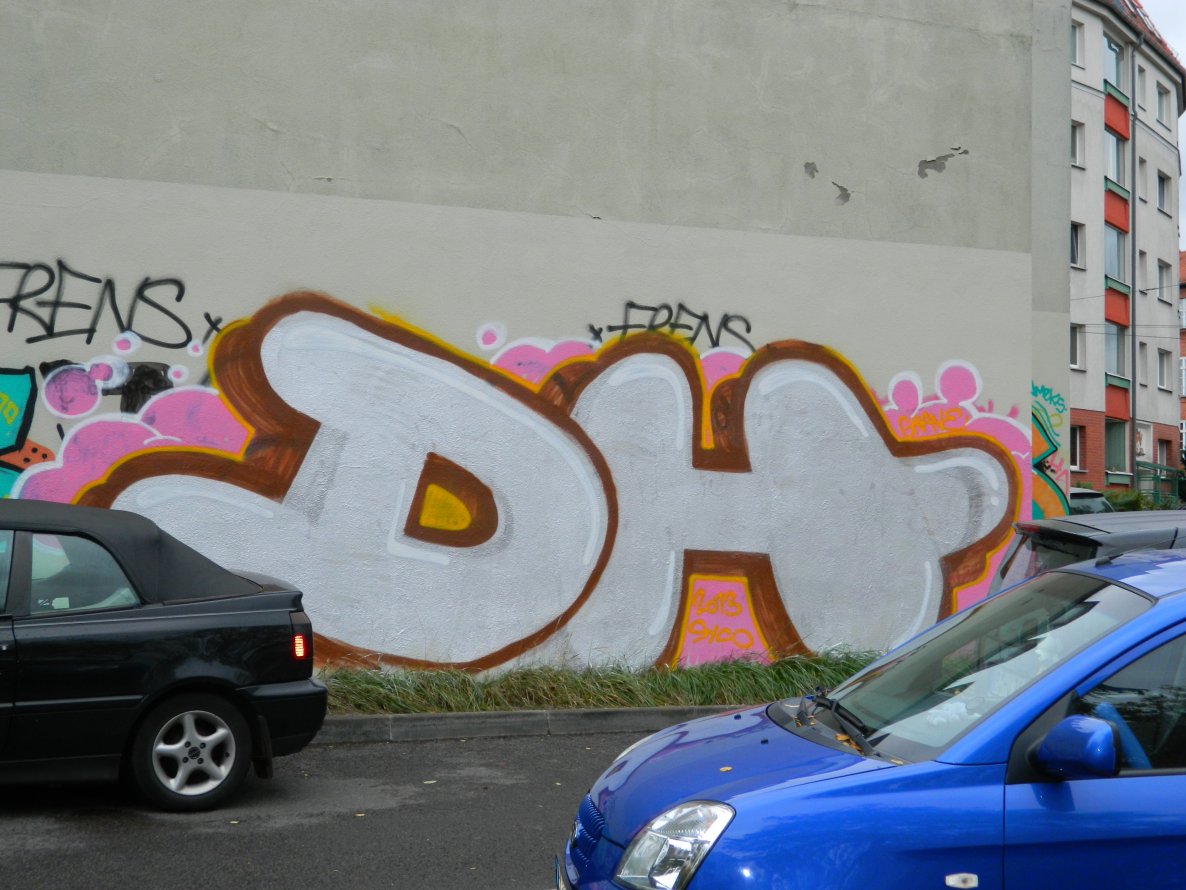 Graffiti Bombing - Photo by Aggrobat183 - dh, 48, grave (2013)