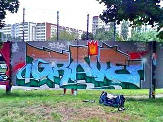 Graffiti Wall - Photo by Aggrobat183 - dh, grave, 48