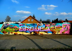 Graffiti Wall in Deutschland - Photo by Aggrobat183 - grave48, grave, dh (2015)