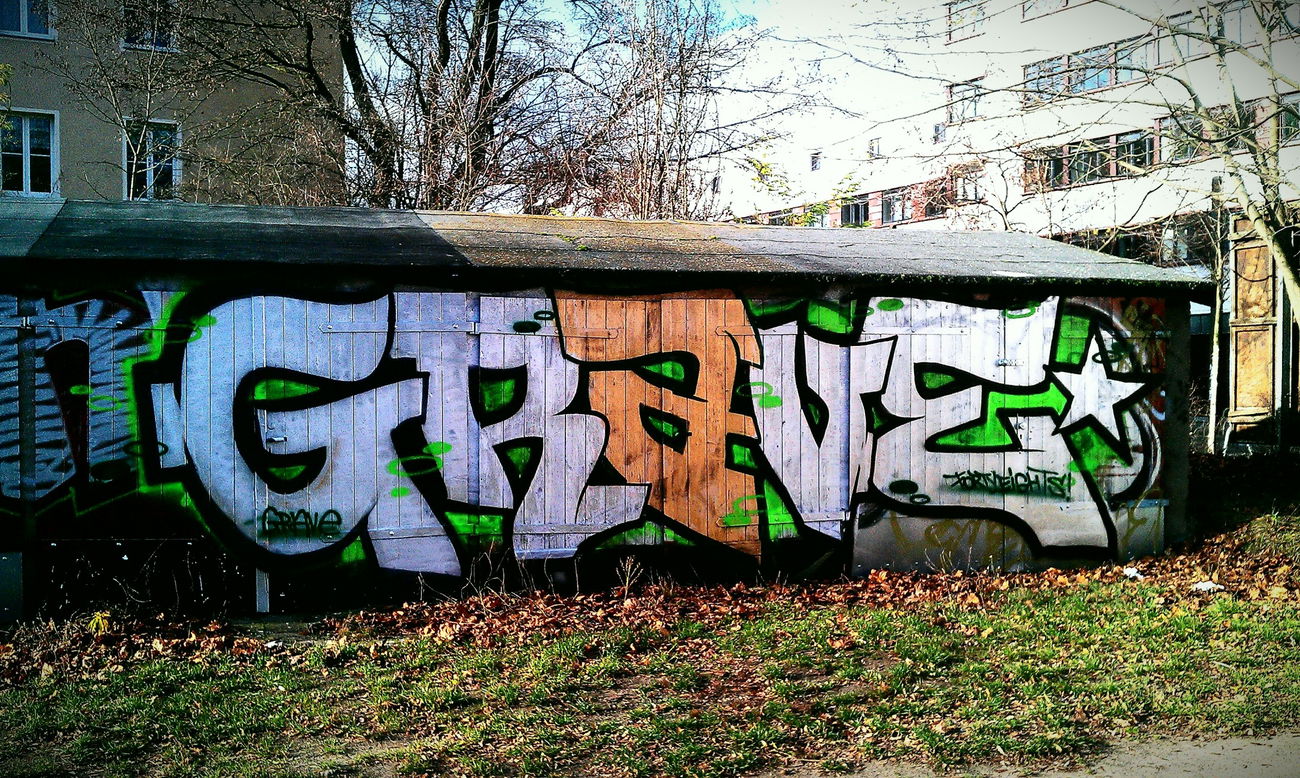 Graffiti Bombing in Berlin - Photo by Aggrobat183 - grave, 48ers, 48 (2015)