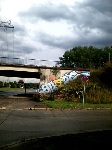 Graffiti Bombing - Photo by Aggrobat183 - grave, 48, 48ers (2015)