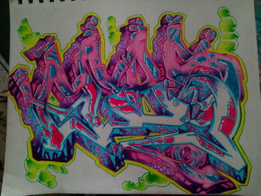 Graffiti Sketch - Photo by AiR620In