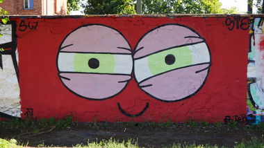 Graffiti Wall in Rummelsburg berlin - Photo by AiTER1 - AiTER, Graffiti, Wall (2017)