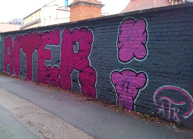 Graffiti Wall in Nürnberg - Photo by AiTER1 - AiTER, Graffiti, Wall (2017)