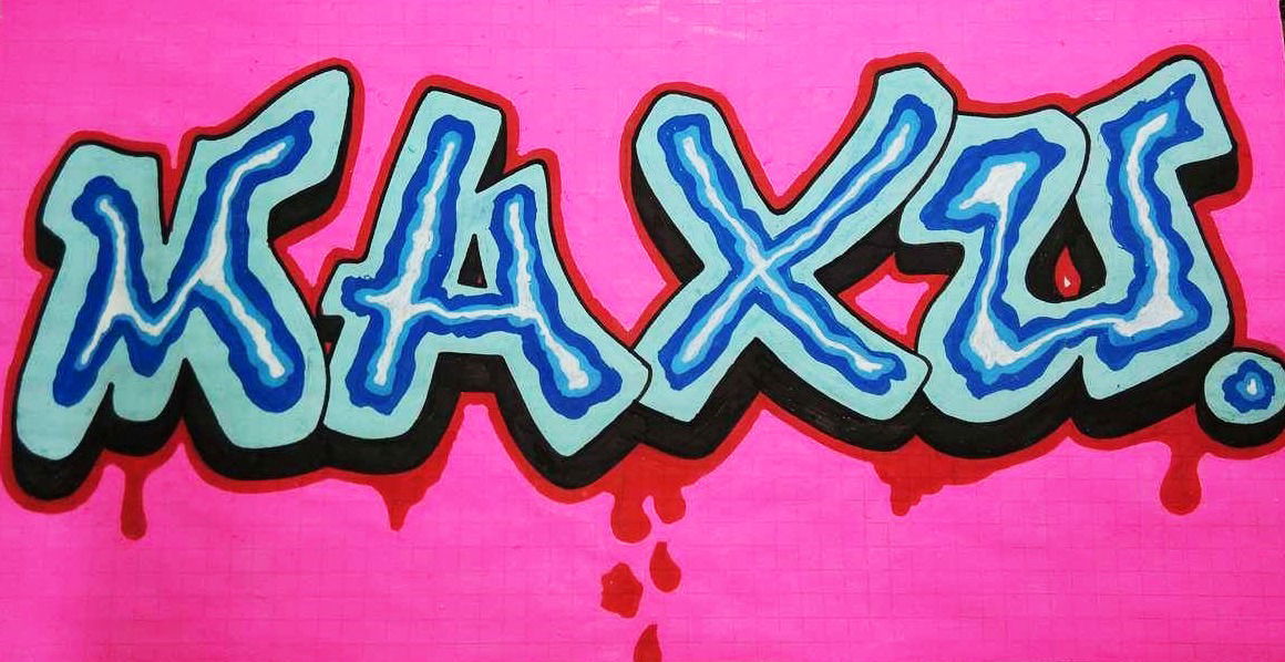 Graffiti Wall - Photo by AiTER1 - Graffiti, maxu, sketch (2017)