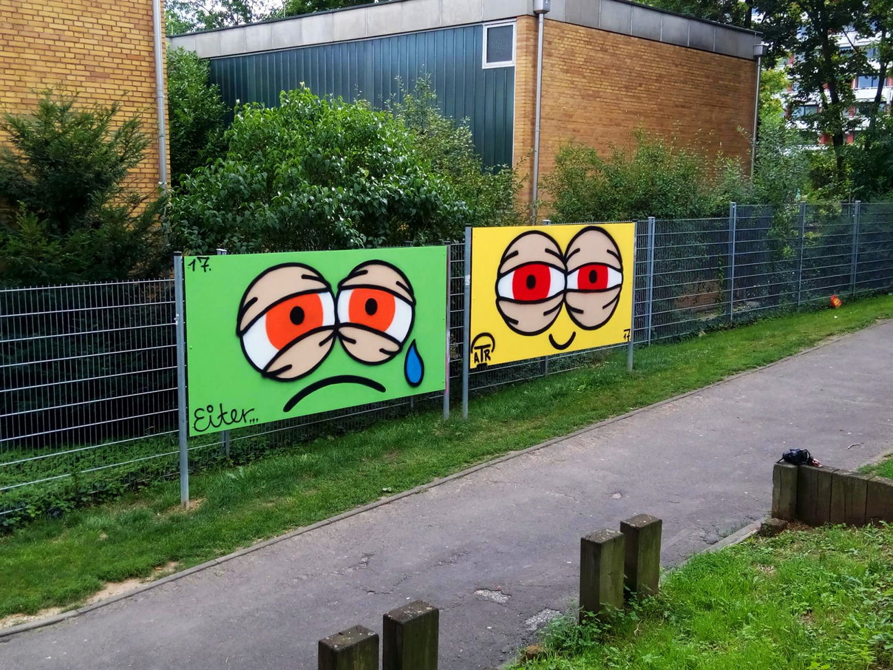 Graffiti Wall in Schweinfurt - Photo by AiTER1 - AiTER, Graffiti, Wall (2017)