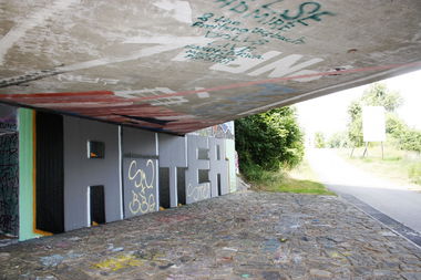Graffiti Wall in Bamberg europabrücke - Photo by AiTER1 - AiTER, Graffiti, Wall (2017)