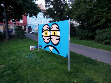 Graffiti Wall in Schweinfurt - Photo by AiTER1 - AiTER, Graffiti, Wall (2017)