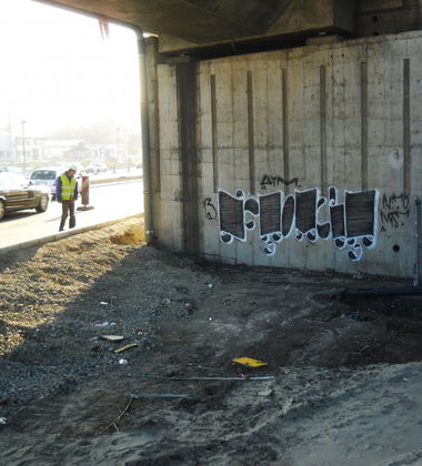 Graffiti Wall in Belgrade - Photo by AimNeto1 - aim, neto, mist (2013)