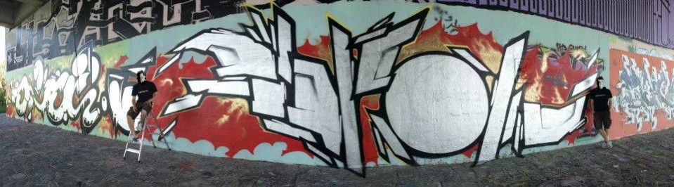 Graffiti Wall - Photo by AirBRAs