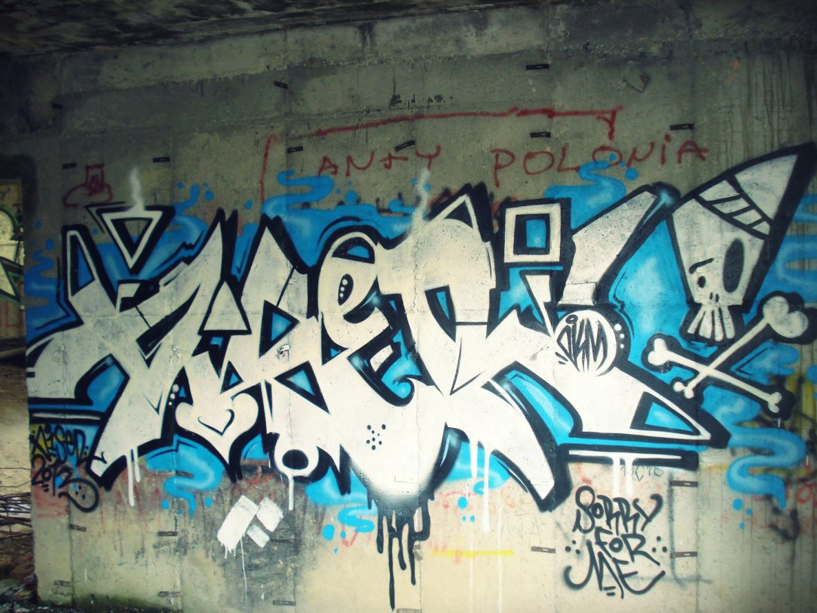 Graffiti Wall in Poland - Photo by Aiser - aiser, pkm, frc (2013)