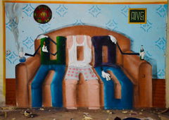 Graffiti Wall - Photo by AiveOne - hrbplusc, Culo, Aive (2019)