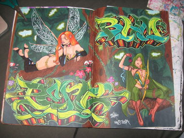 Graffiti Sketch - Photo by AiveOne