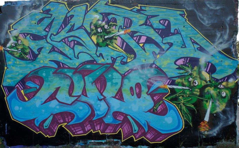 Graffiti Wall - Photo by AiveOne - Aive, LWS, BHM (2013)