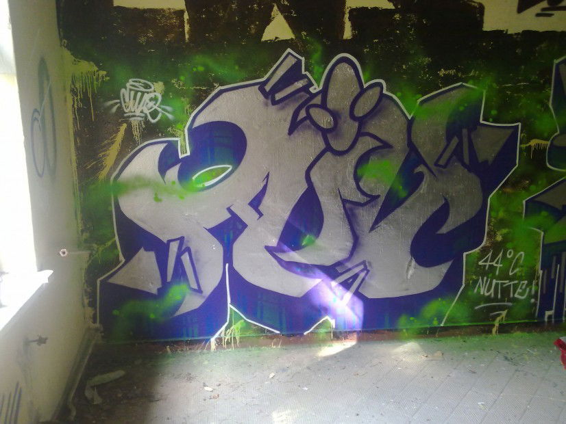 Graffiti Wall - Photo by AiveOne - LWS, Aive, Culo