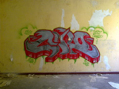 Graffiti Wall - Photo by AiveOne - LWS, Aive, Culo