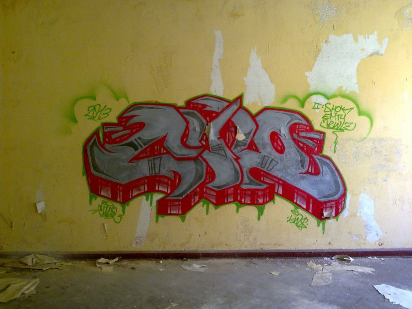 Graffiti Wall - Photo by AiveOne - LWS, Aive, Culo
