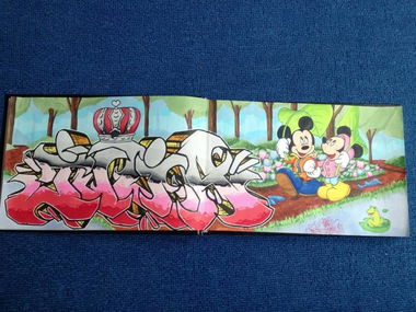 Graffiti Sketch - Photo by AiveOne - Culo, Julia, LWS (2013)