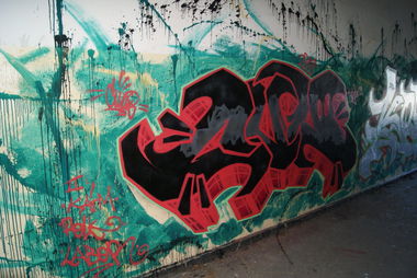 Graffiti Wall - Photo by AiveOne - Culo, Aive, LWS (2013)