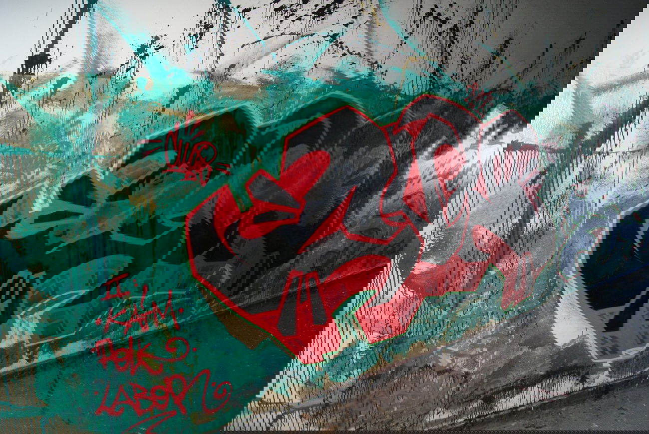 Graffiti Wall - Photo by AiveOne - Culo, Aive, LWS (2013)