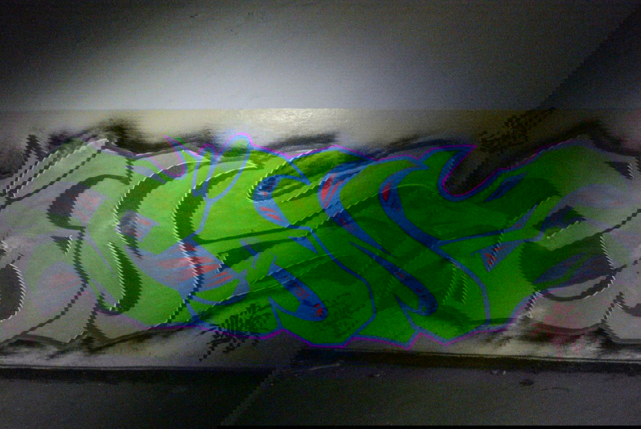 Graffiti Wall - Photo by AiveOne - Culo, Penz, Pänz (2013)