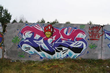 Graffiti Wall - Photo by AiveOne - Aive, Culo, Pilz (2013)