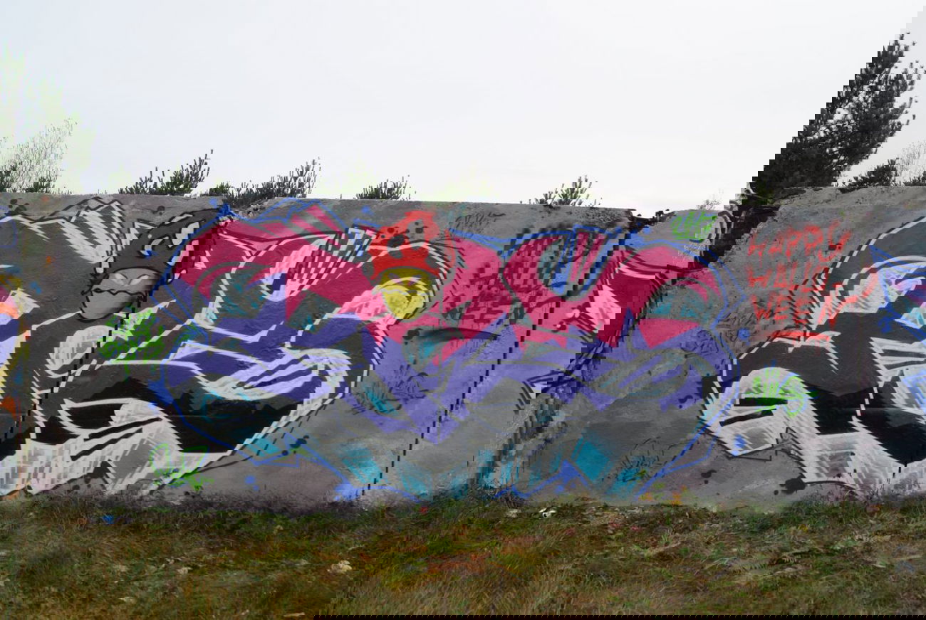 Graffiti Wall - Photo by AiveOne - Aive, Culo, Pilz (2013)