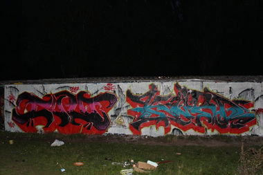 Graffiti Wall - Photo by AiveOne - LWS, BHM, Kord (2013)