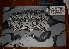 Graffiti Sketch - Photo by AiveOne