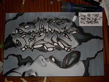Graffiti Sketch - Photo by AiveOne