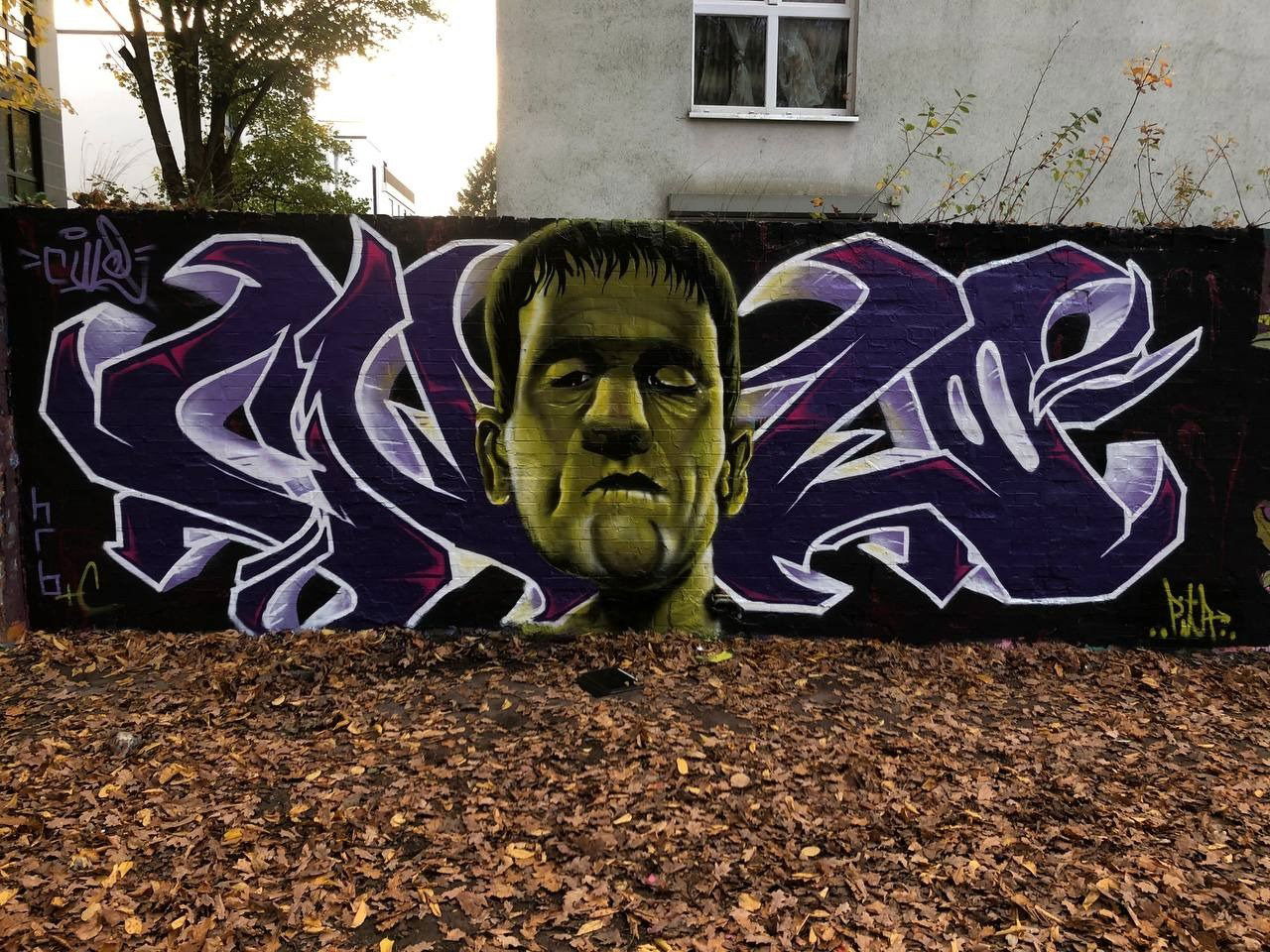 Graffiti Wall - Photo by AiveOne - hrbplusc, Culo, Pita (2022)