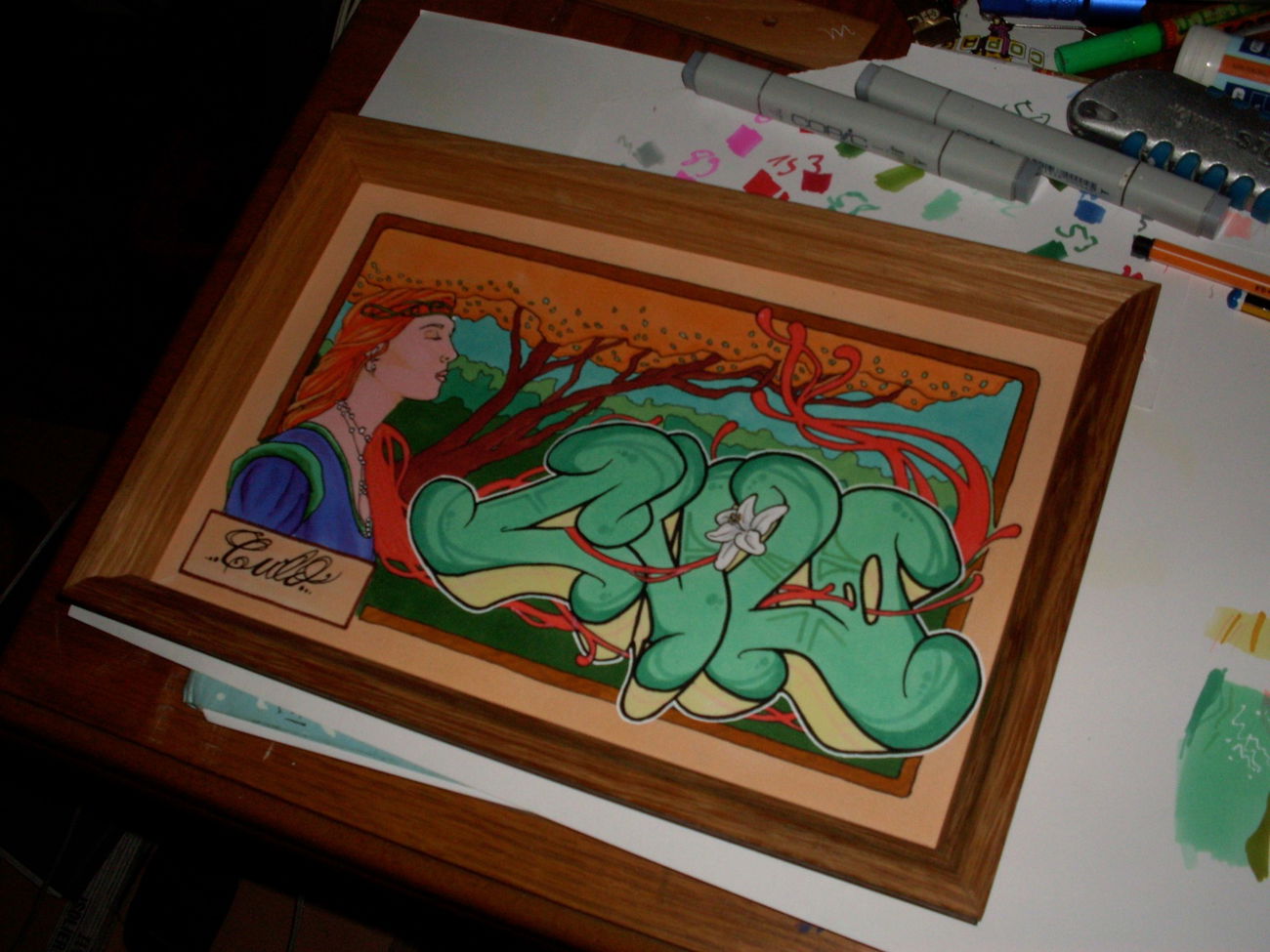 Graffiti Sketch - Photo by AiveOne