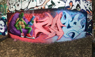 Graffiti Wall - Photo by AiveOne