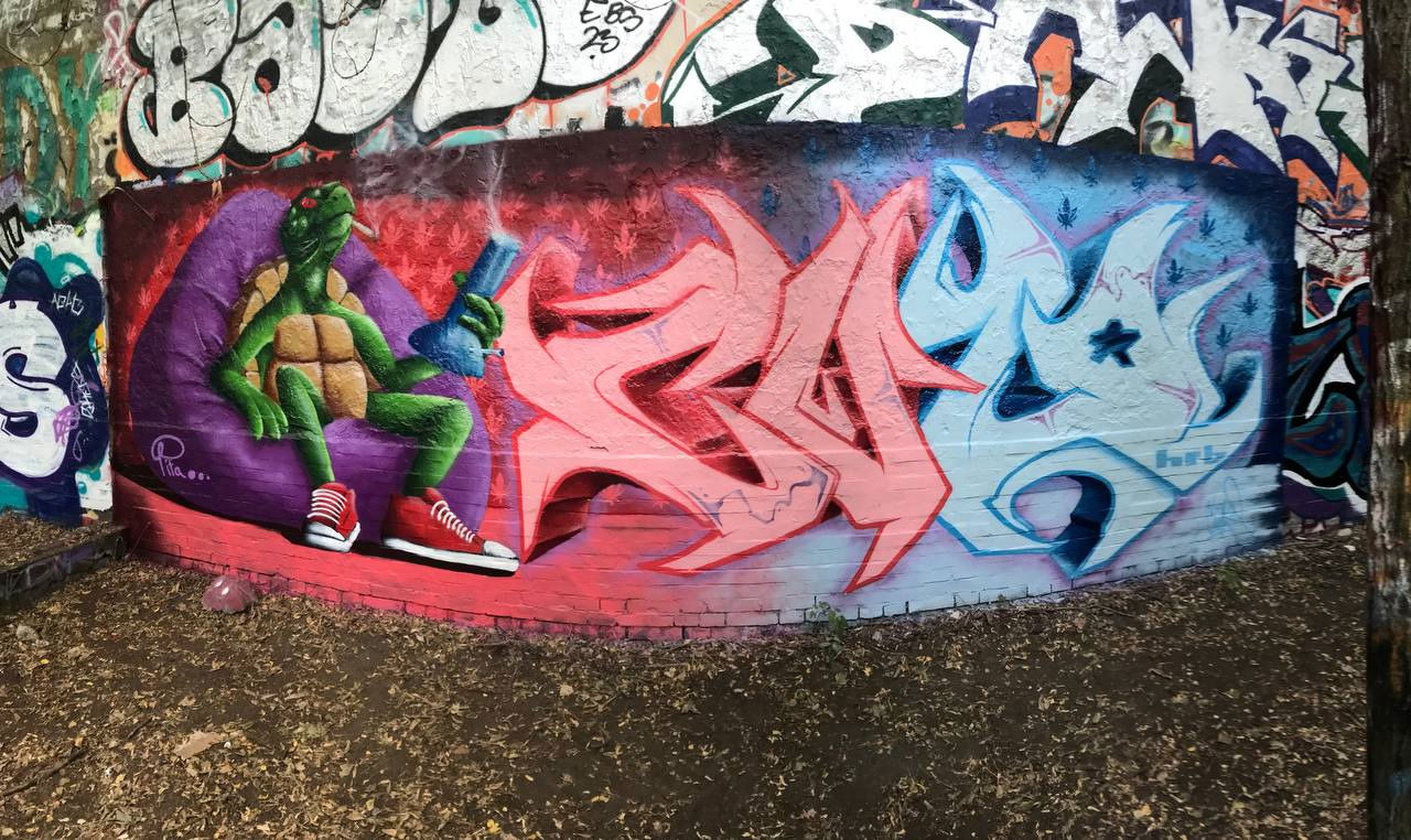 Graffiti Wall - Photo by AiveOne